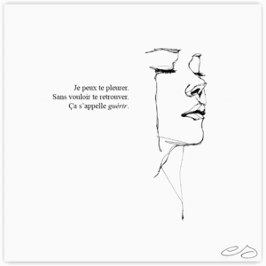Guérir - Poémage limité & signé